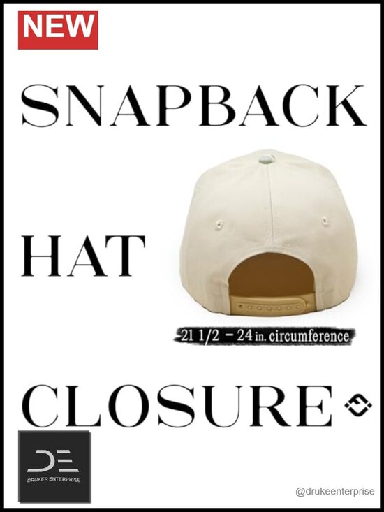 Vintage Canvas Snapback Hat - Adjustable Two Tone Cap for Men Women Funny main image 5
